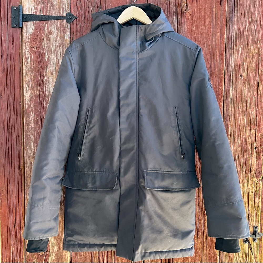 NORDEN Parka Coat Jacket, Dark Gray Grey, Men’s S / Small, Warm, Celebrity Owned